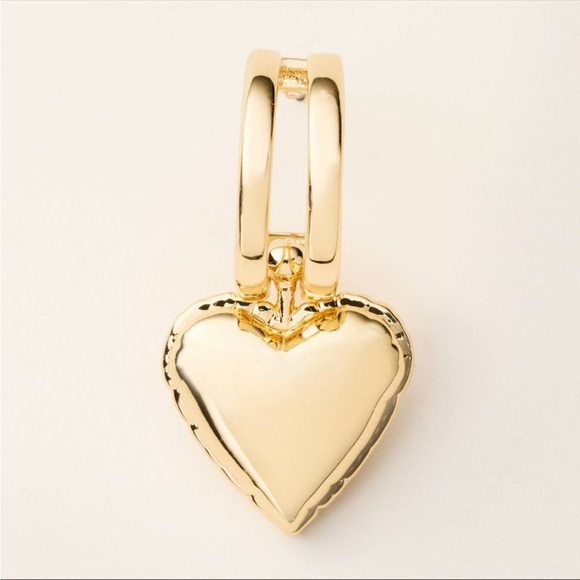 Balloon Heart Drop Earrings - kate spade new york x Target Gold - Picture 3 of 3
